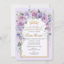 Search for lavender and gold invitations For kids