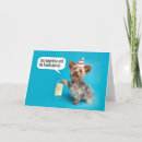 Recherche de yorkie birthday cards Mignon