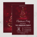 Search for burgundy christmas invitations Tree