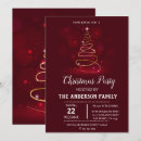 Search for burgundy christmas invitations Tree
