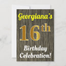 Search for 4x6 happy birthday invitations Rustic