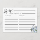 Search for bridal shower recipe cards Boho chic