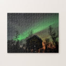 Search for northern lights puzzles Sky