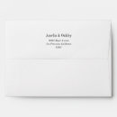 Search for unique wedding envelopes Minimalist