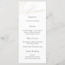 Search for white and gold menus Modern