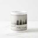 Search for winter forest mugs Rustic