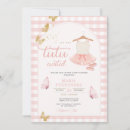 Search for ballerina tutu invitations Gold