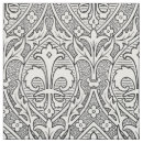 Recherche de fleur de lys tissus Blanc