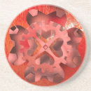 Search for steampunk coasters Clockwork