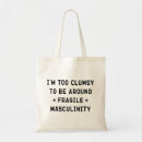 Search for masculine men tote bags Funny