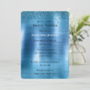 Search for aqua blue bridal shower invitations Chic