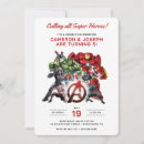 Search for marvel invitations Avengers