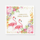 Search for pink flamingo napkins Hawaiian