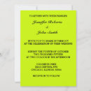 Recherche de lime green mariage invitations Pour tous