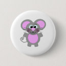 Recherche de souris mignonne badges Animaux