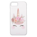 Search for unicorn face iphone cases Glitter