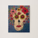 Recherche de crâne sucre puzzles Mexicain