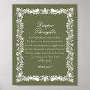 Search for baby shower diaper thoughts sign posters For her