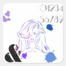 Search for splattered stickers For her