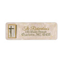 Search for christian cross return address labels Confirmation