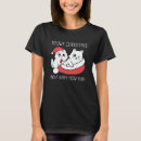 Recherche de meowy christmas tshirts Chat