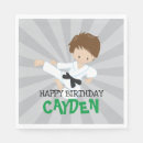 Search for art napkins Birthday