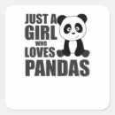 Search for panda lovers labels Cute
