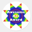 Search for kids awards stickers Winner