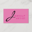 Search for backgrounds business cards Makeup artist