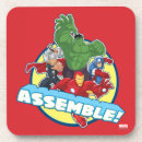 Search for assemblies coasters Avengers assemble