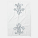 Recherche de fleur lis cuisine linges Blanc