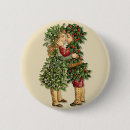 Search for mistletoe buttons Xmas