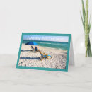 Search for beach scene birthday cards Blue
