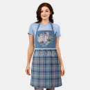 Search for blue white plaid aprons Scotland