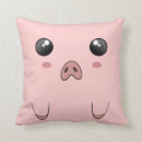 Recherche de porc coussins Rose