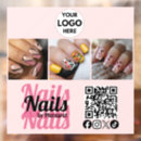 Search for nail salon window decals Minimal