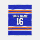 Search for royal blue and white blankets Sporty