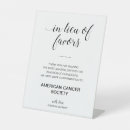 Search for in lieu of favours sign wedding signs Elegant