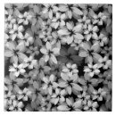 Recherche de floral noir blanc carreaux Jardin