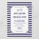 Search for starfish wedding invitations Nautical