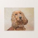 Search for english cocker spaniel puzzles Red