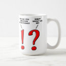 Search for question mark drinkware Punctuation
