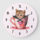 Search for coffee clocks Kitten