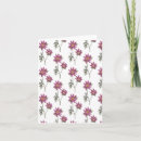 Search for white patterned cards Floral