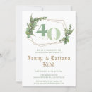 Search for 40th wedding anniversary invitations 40 years