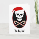 Recherche de pirate christmas cards Crâne