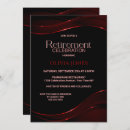Search for retirement celebrations invitations Black