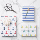 Search for nautical anchor wrapping paper Maritime