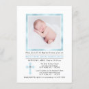 Recherche de blue cross baptême invitations Croix
