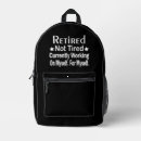 Search for retirees bags Retiring